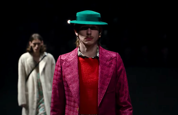 Watch: Gucci Fall Winter Men's Fashion Show