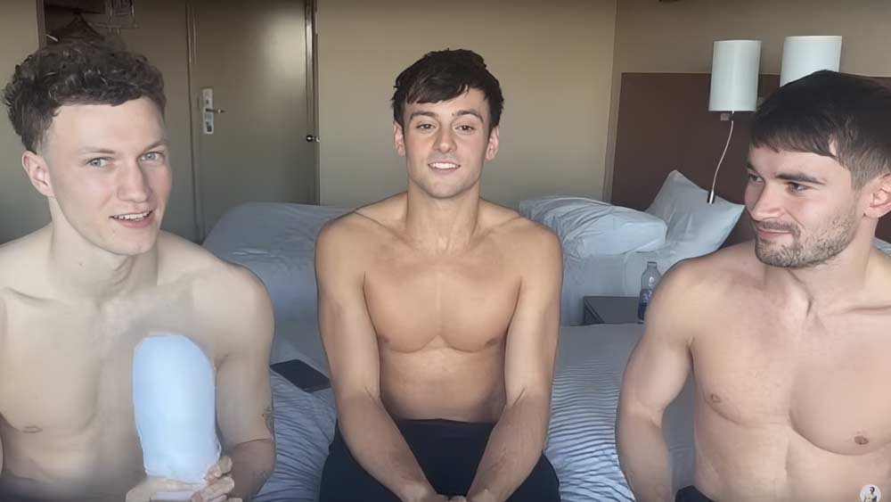 Watch: Tom Daley's New Q&A Video Features Him, Two Mates... and No Shirts