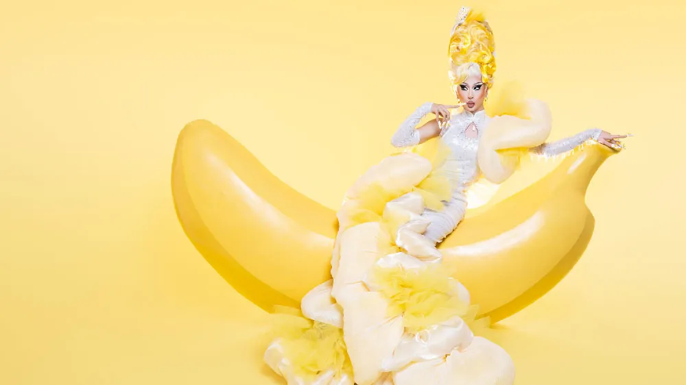 Bow Down to 'RuPaul Drag Race' Superstar Nymphia Wind in 'BANANAS?' for NYCPride