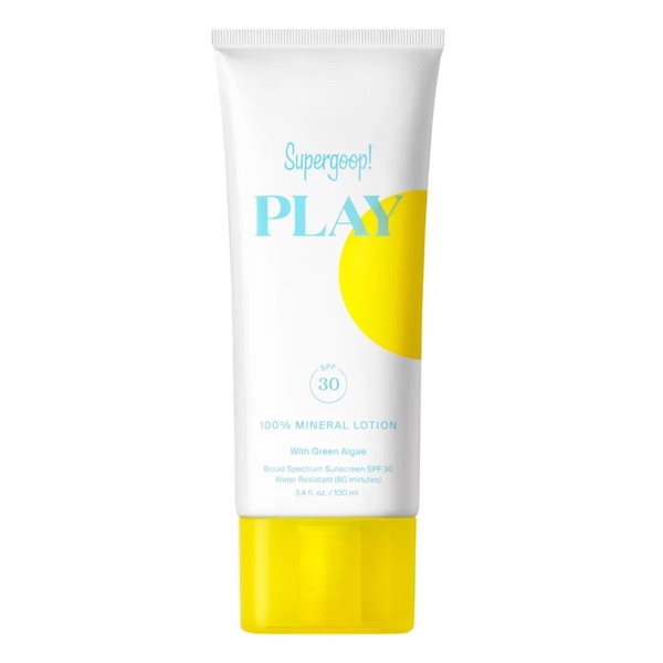 Supergoop! Play 100% Mineral Lotion SPF 50 with Green Algae